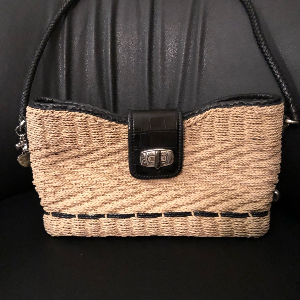 Brighton straw purse.